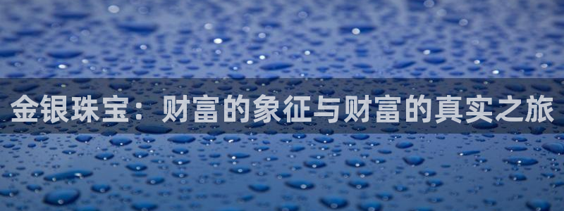 新宝G5：金银珠宝：财富的象征与财富的真实之旅