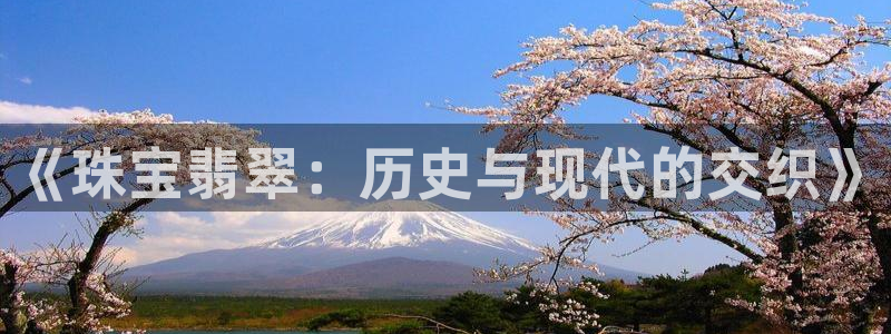 新宝5是谁：《珠宝翡翠：历史与现代的交织》