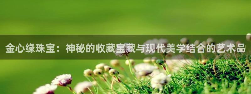 新宝3得74OO5：金心缘珠宝：神秘的收藏宝藏与现代美学结合的艺术品
