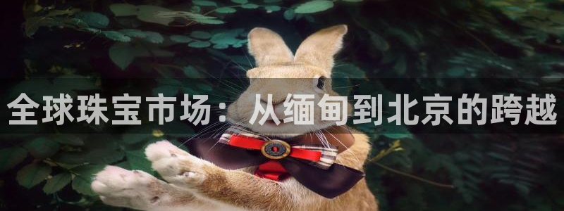 下载新宝5：全球珠宝市场：从缅甸到北京的跨越