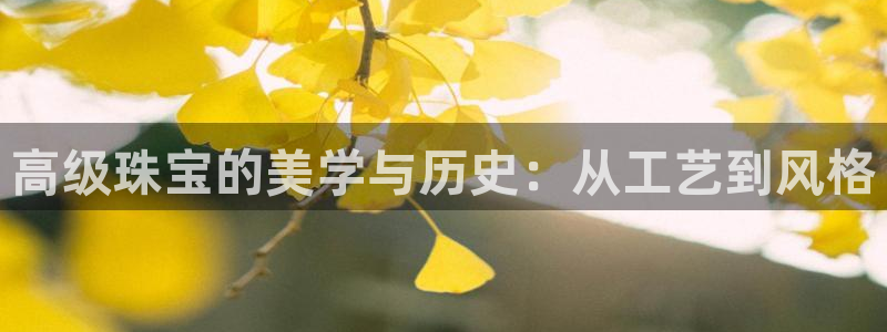 有人知道新宝5么：高级珠宝的美学与历史：从工艺到风格