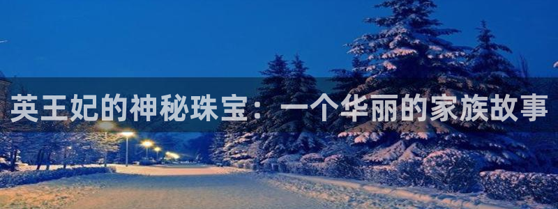 新宝5系列：英王妃的神秘珠宝：一个华丽的家族故事
