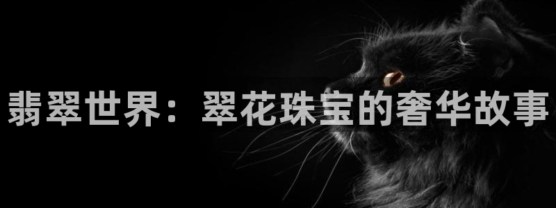 新宝股东王听2 5 5：翡翠世界：翠花珠宝的奢华故事