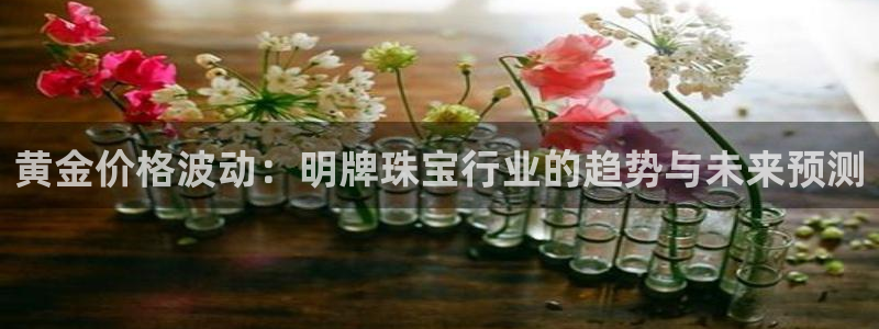 新宝5培训：黄金价格波动：明牌珠宝行业的趋势与未来预测